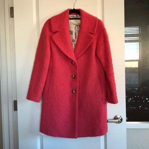 Leifsdottir Pink Coat from Anthropologie